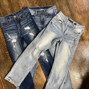 Bundle of 3, Youth Boys BKE Jeans, size 14, like new
